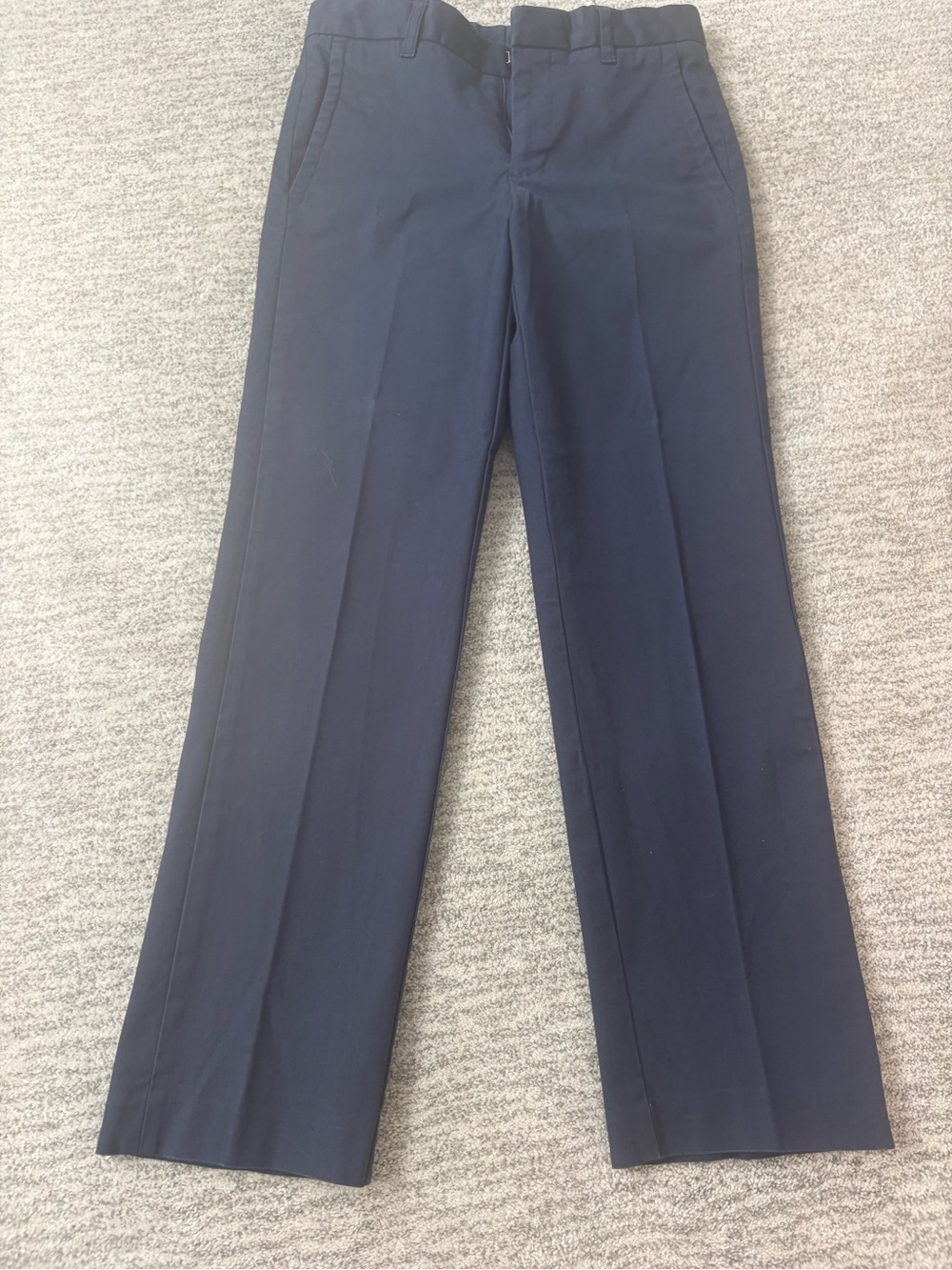 Nordstrom Boys Navy Straight-Leg Dress Pants
